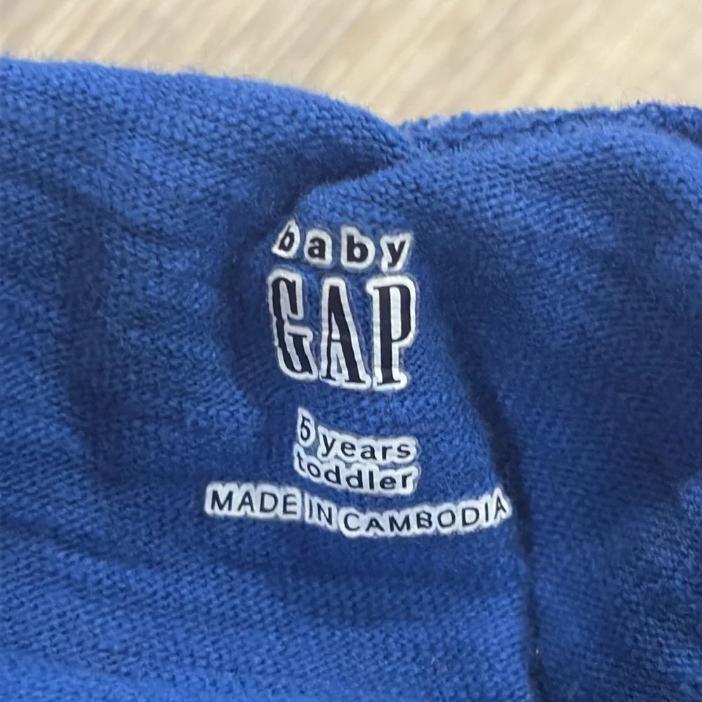 Baby Gap Toddler Tiered Dress in Blue